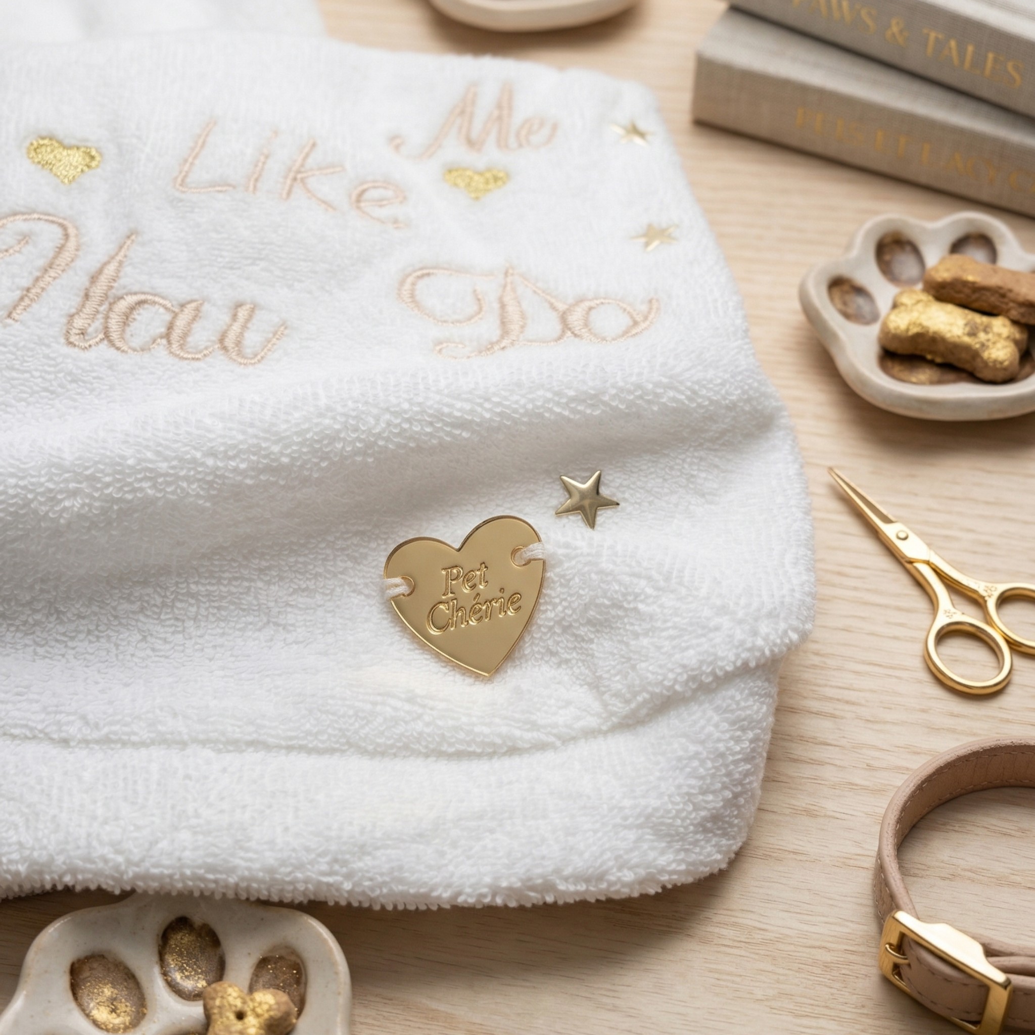 Love Me Like You Do Sweatshirt - Ciniglietta Morbida con Borchiette